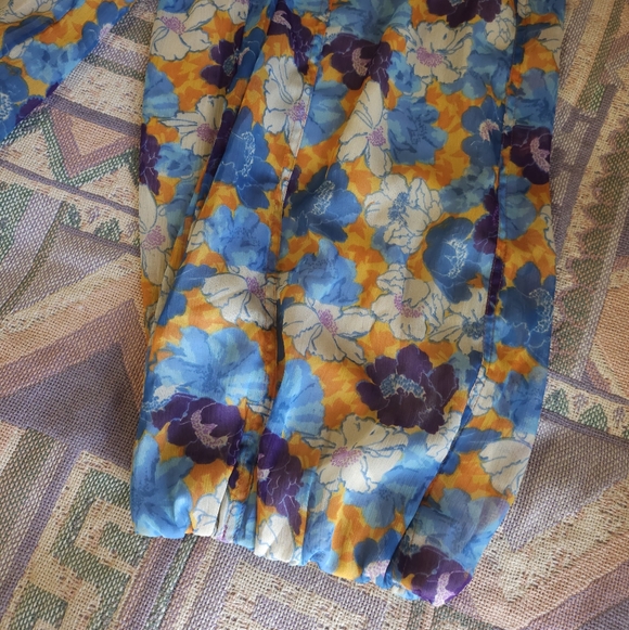 Free People Misty Floral Print Balloon Pants Size XS - Picture 8 of 9